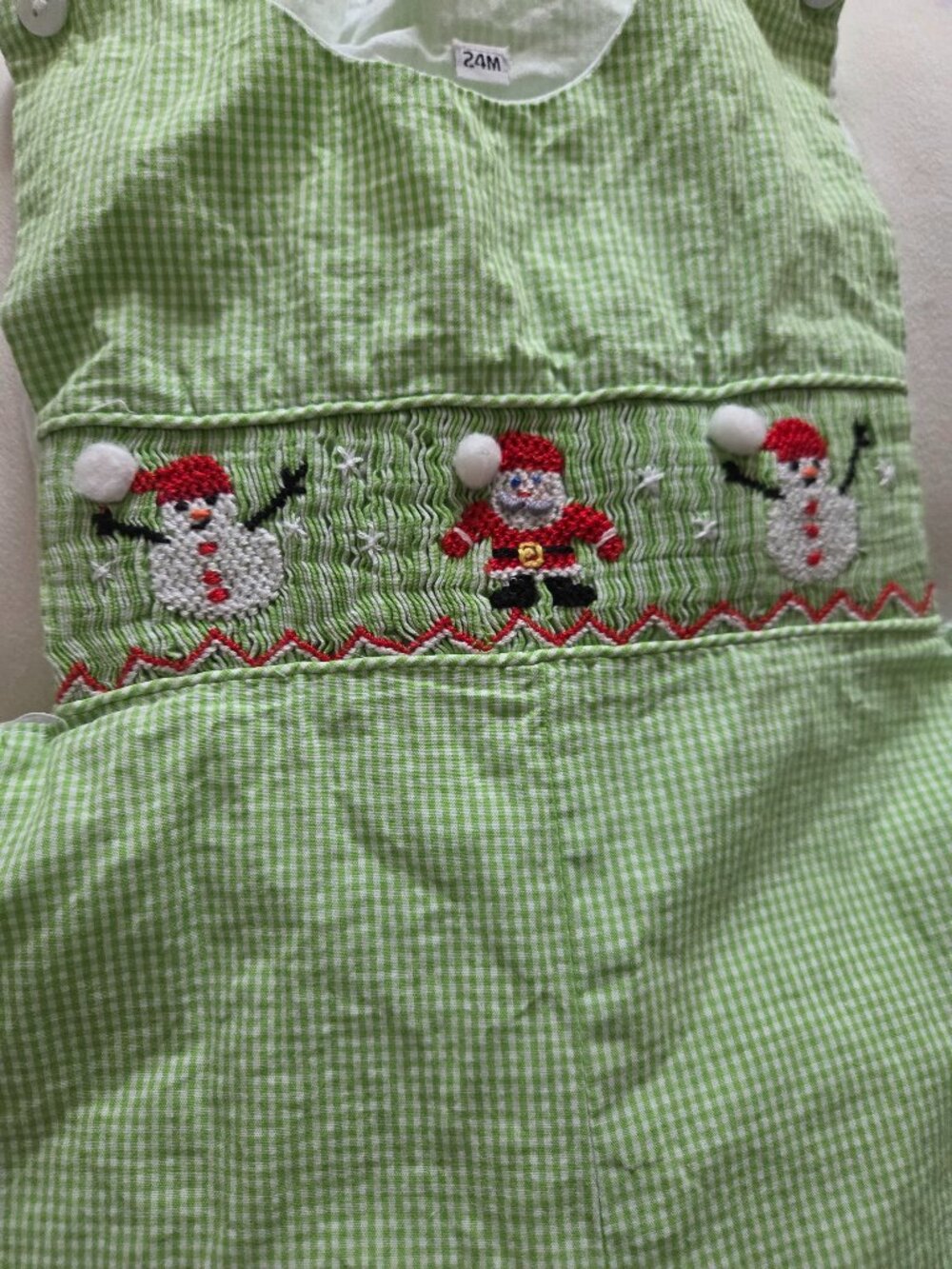 TODDLER CHRUSTMAS COVERALLS